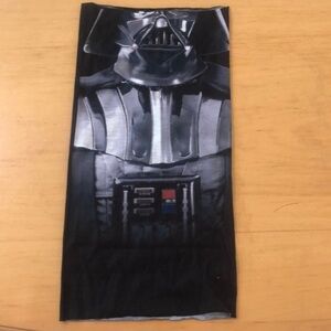 Star Wars Darth Vader Gaiter Face Mask with Solid Gray Gaiter Mask. Set of 2